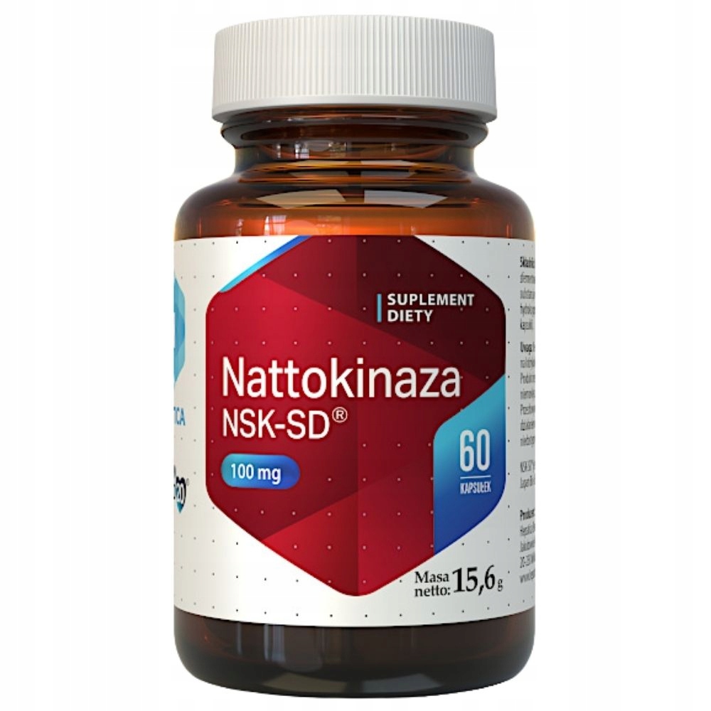 HEPATICA Nattokinaza NSK-SD (60 kaps.) – wsparcie dla zdrowia