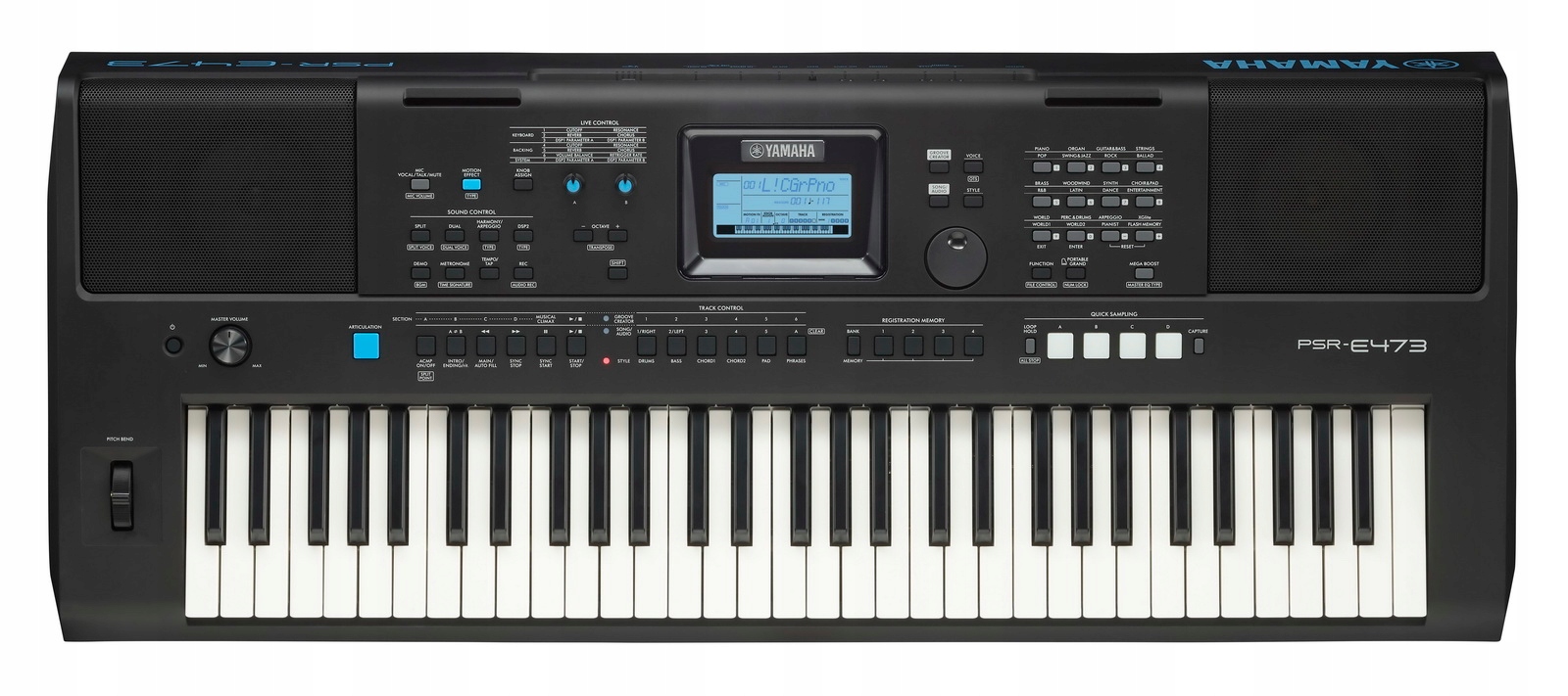 Zestaw Yamaha PSR-E473 – Profesjonalna klawiatura dla każdego muzyka