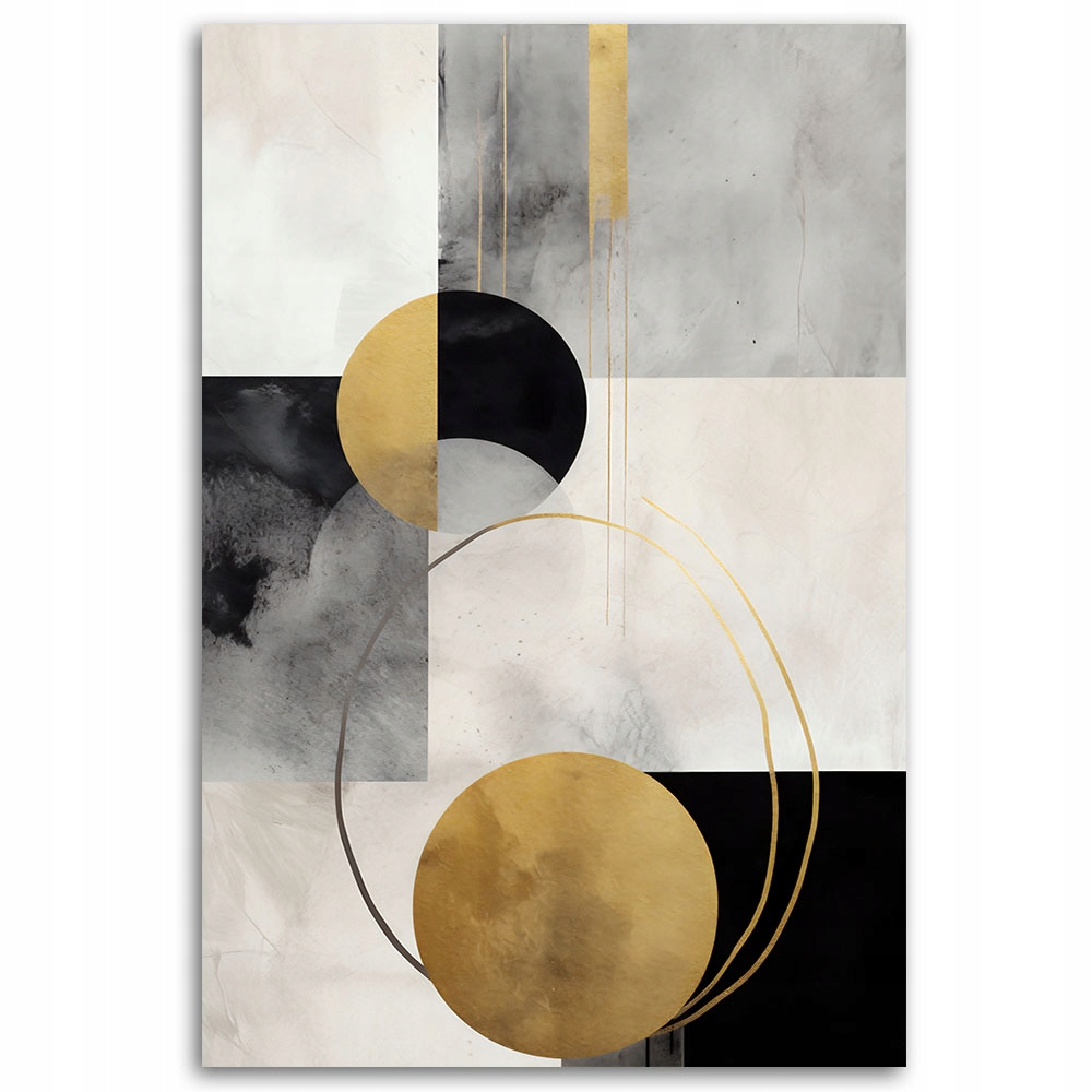 Feeby obraz na płótnie geometryczny wzór boho 40x60 – Nowoczesna dekoracja do Twojego wnętrza