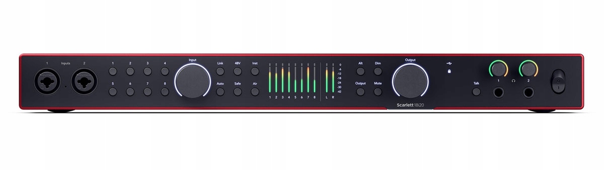 Wysokiej jakości interfejs audio dla muzyków i producentów