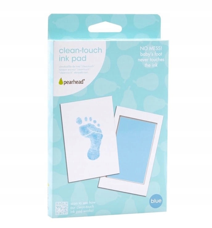 Atramentowy odcisk Clean-Touch Blue – Uchwyć wspomnienia swojego maluszka