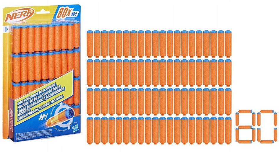 Wysokiej jakości piankowe strzałki do wyrzutni Nerf