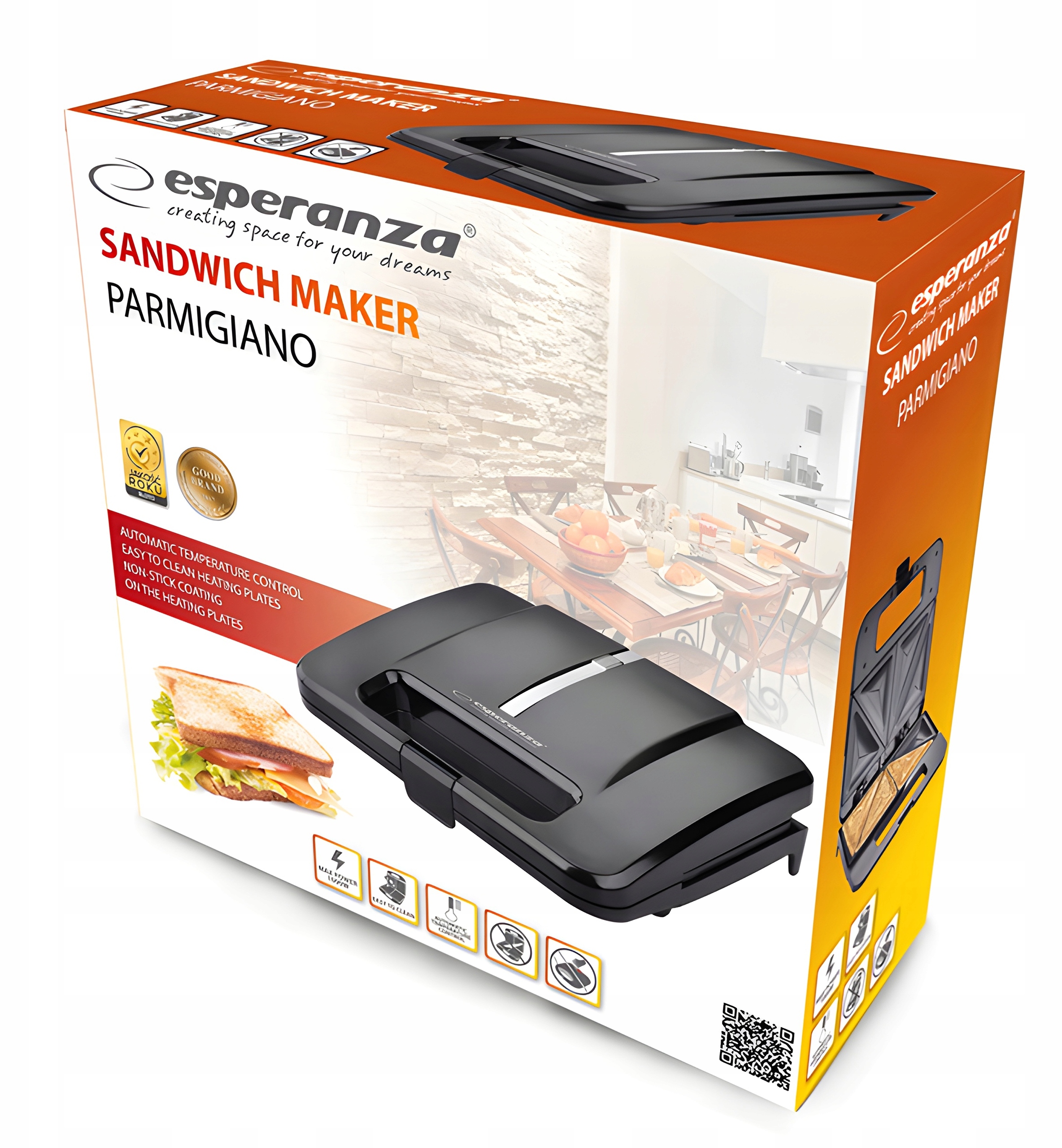 Wydajność i moc – 1000 W dla szybkiego podgrzewania