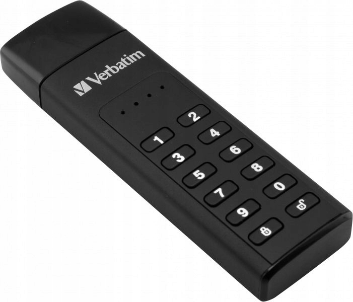 Pendrive Verbatim Keypad Secure, 128 GB – Bezpieczne przechowywanie danych