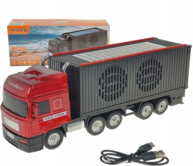 Głośnik auto ciężarowe Bluetooth USB MIX EDUKAMP – Muzyka w drodze