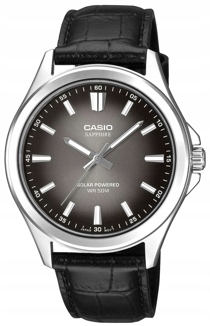 Zegarek Męski CASIO Solar MTP-RS100L-1AVDF + BOX – Elegancja i nowoczesność w jednym