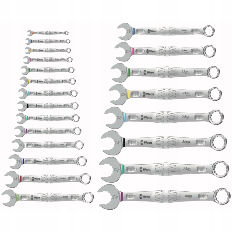 System oznaczeń kolorystycznych Wera 'Take it easy'