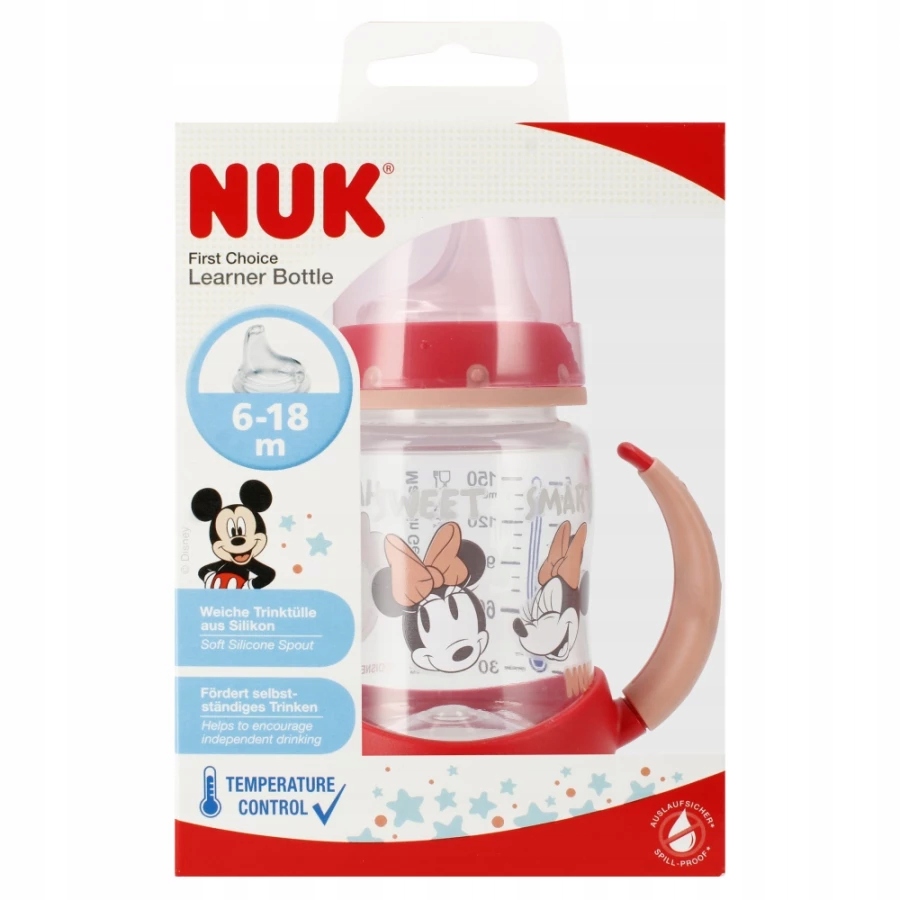 NUK Butelka PP 150ml 6-18m – Idealna do nauki picia dla Twojego malucha