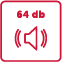 Głośność: 64 db