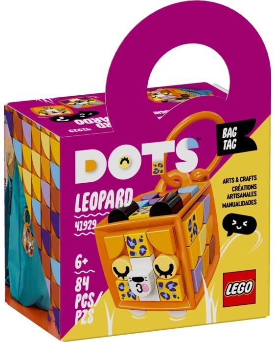 LEGO Dots Zawieszka z leopardem 41929