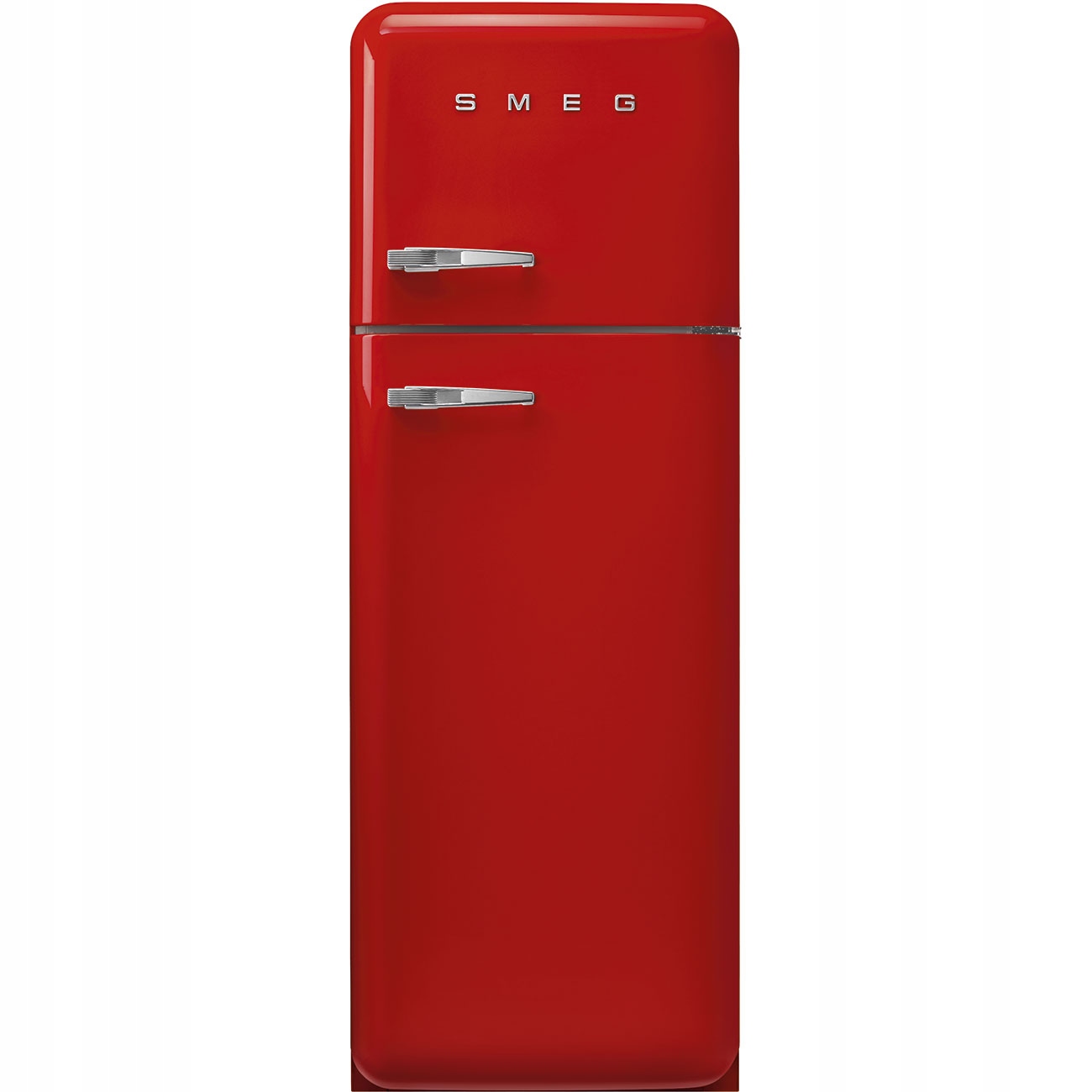 Smeg 50'S STYLE Chłodziarko-zamrażarka Czerwony FAB30RRD6 – Elegancja i funkcjonalność w Twojej kuchni