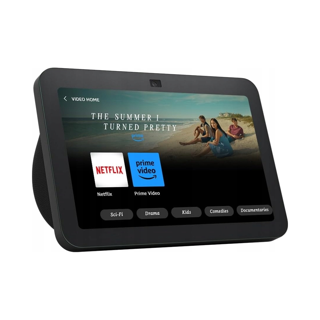 Echo Show 8 czarny – Twoje centrum rozrywki i komunikacji