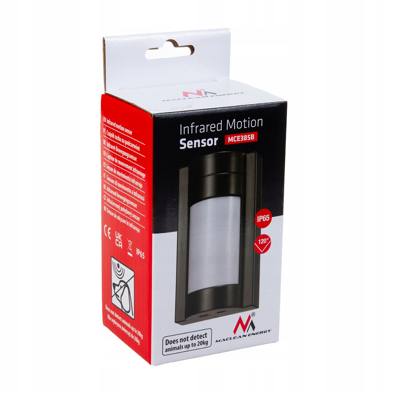 Kąt detekcji 120° i zasięg do 12 m – Skuteczne monitorowanie dużych obszarów