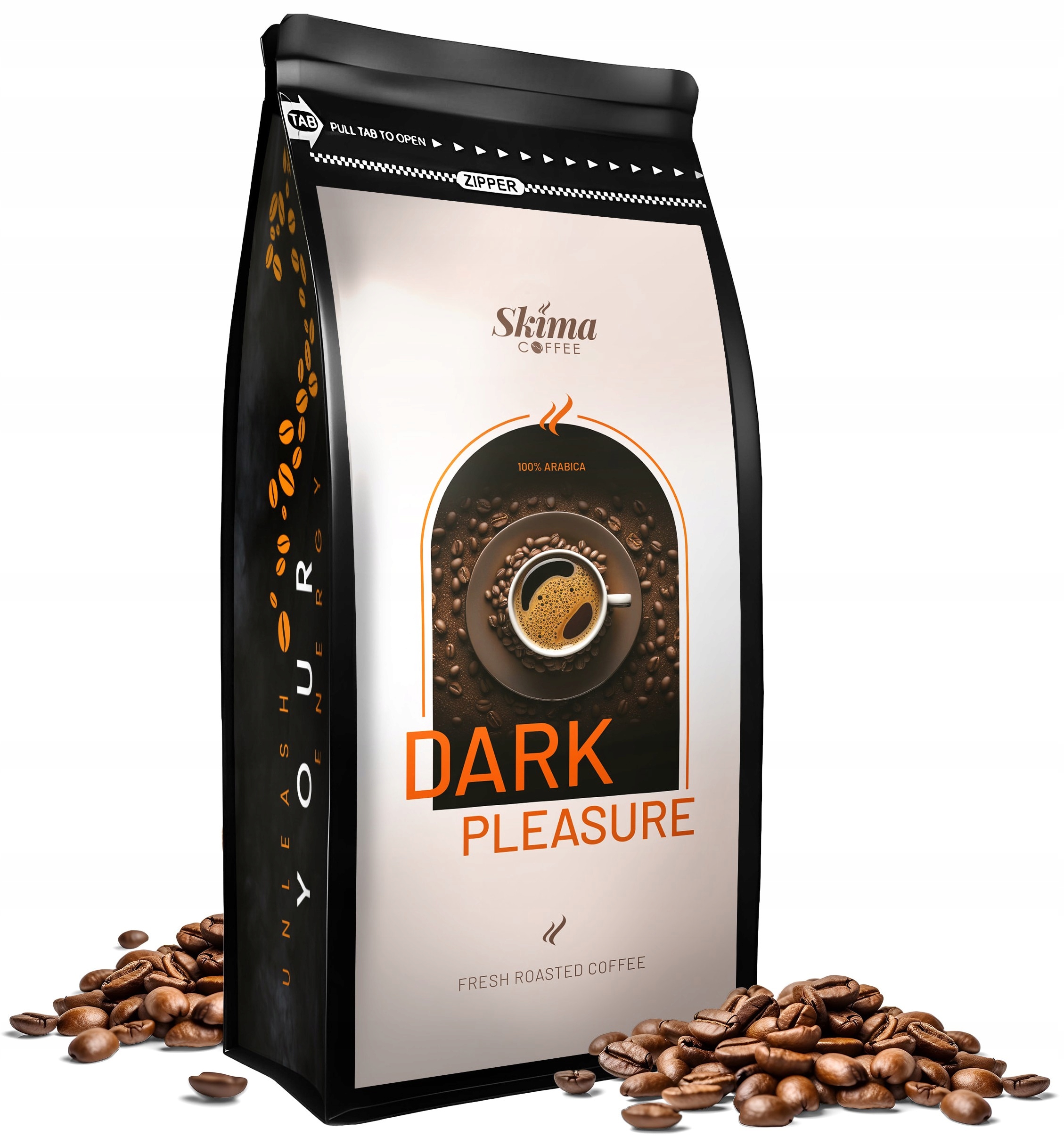 Kawa ziarnista 1kg DARK PLEASURE 100% ARABICA – Wyjątkowe doznania smakowe