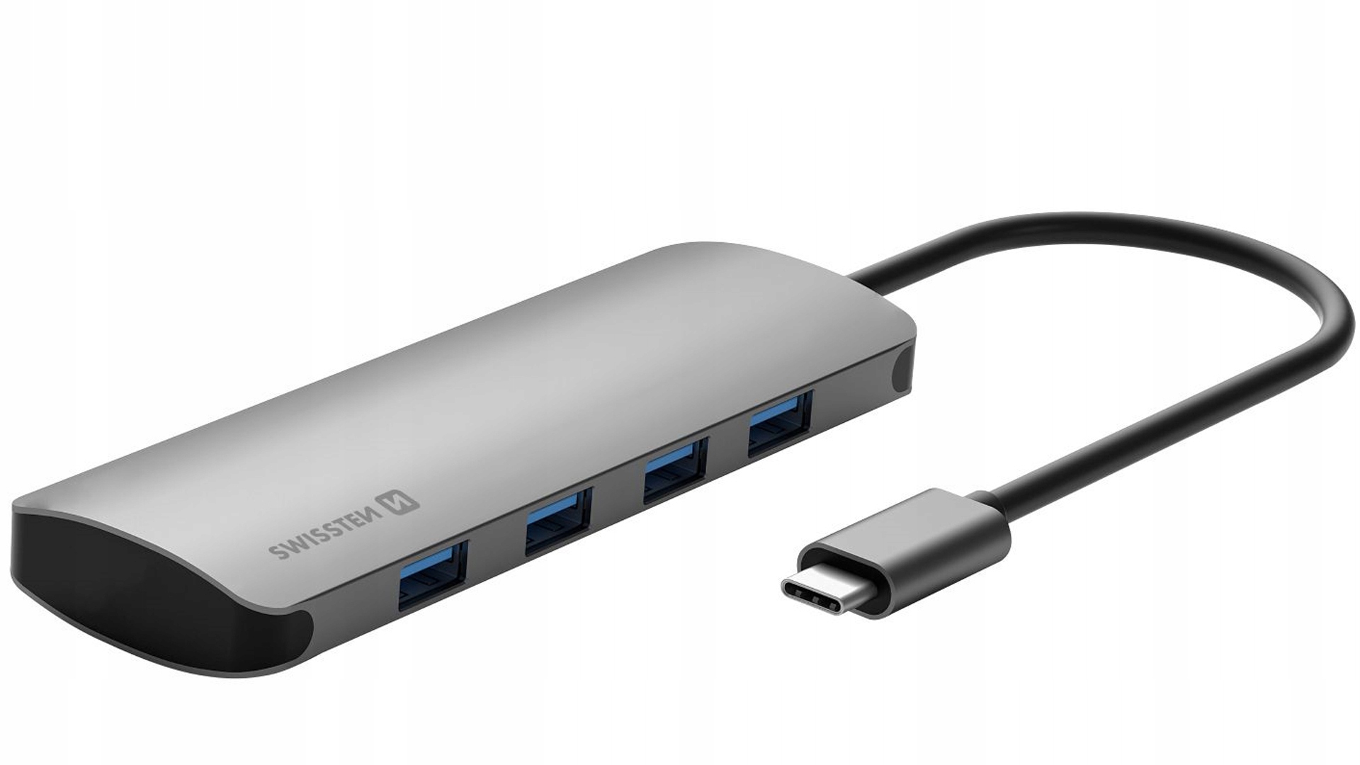 HUB USB Sourcing Swissten USB-C Splitter 4in1 – Wydajność i funkcjonalność w jednym