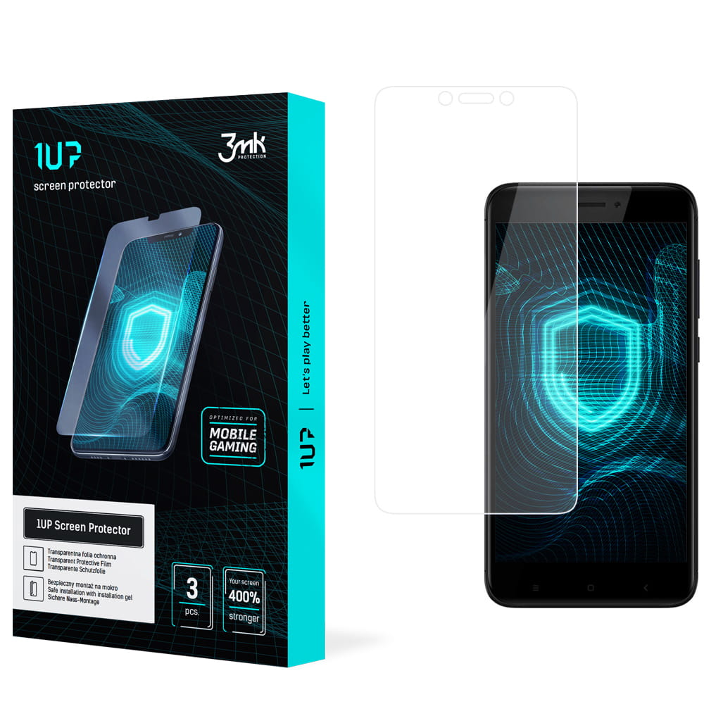 XIAOMI REDMI 4X GLOBAL - 3MK 1UP – Ochrona ekranu dla graczy