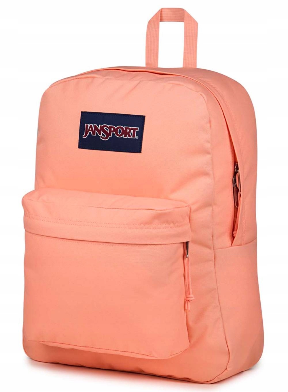 Modny kolor pomarańczowy z kwiatowym wzorem