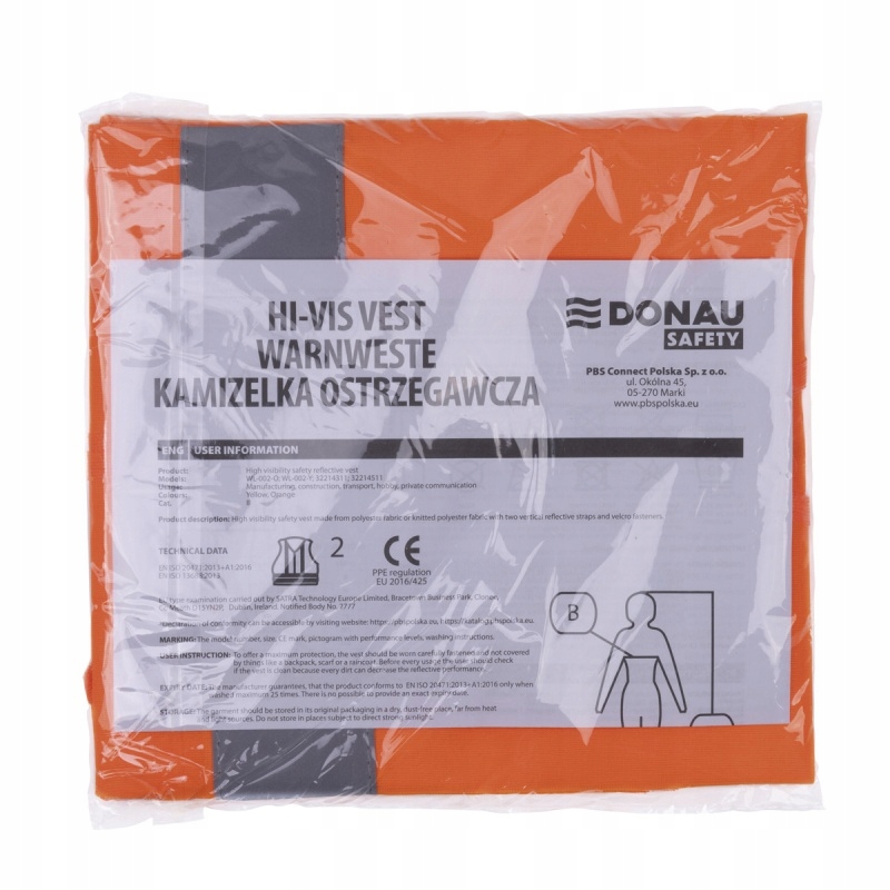 Funkcjonalność – Dwa pasy odblaskowe i podwójne zapięcie