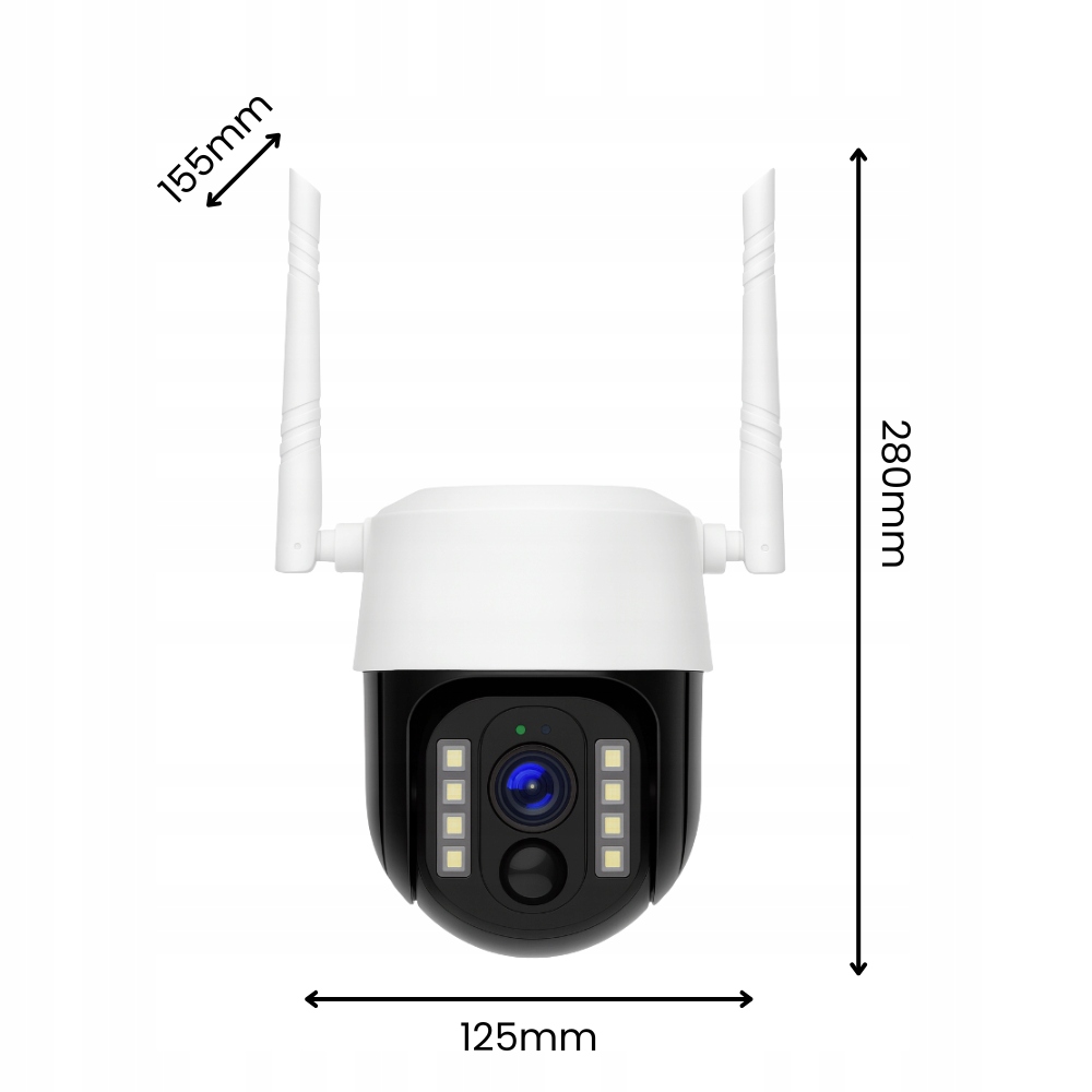Wysokiej jakości obraz dzięki obiektywowi 3 MP