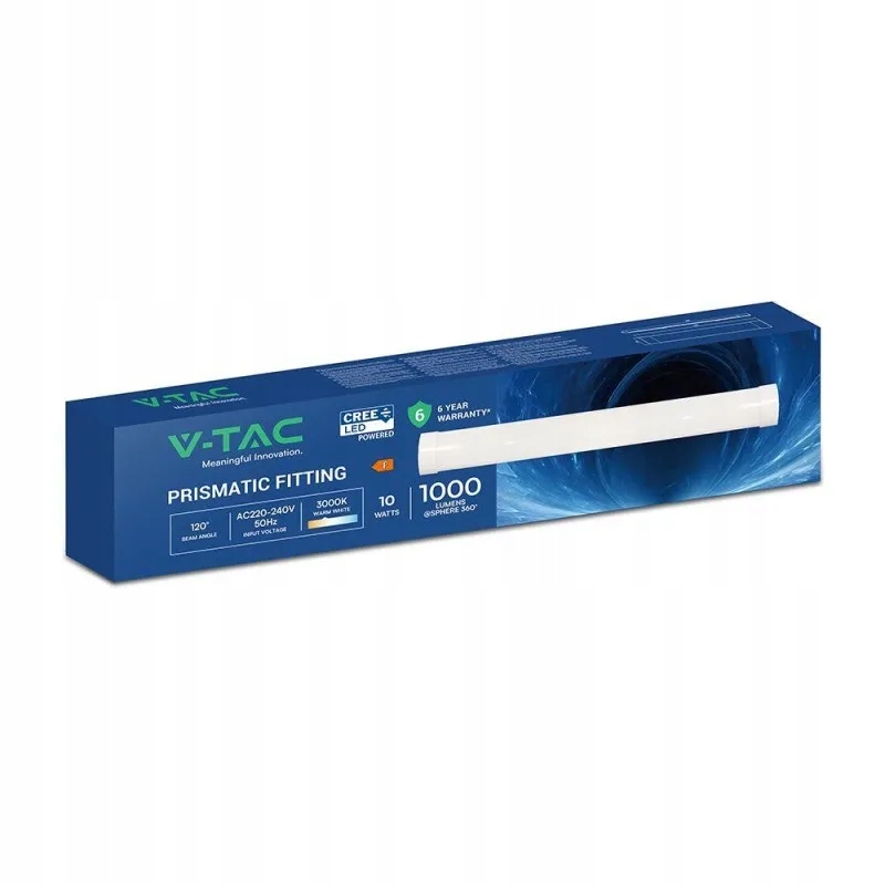 Wysoka wydajność świetlna – 1000 lm przy 10W