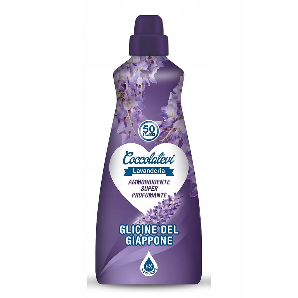 Coccolatevi Płyn do Płukania i Zmiękczania Tkanin Lawenda i Glicyna 1,25 L – Luksusowa pielęgnacja tkanin