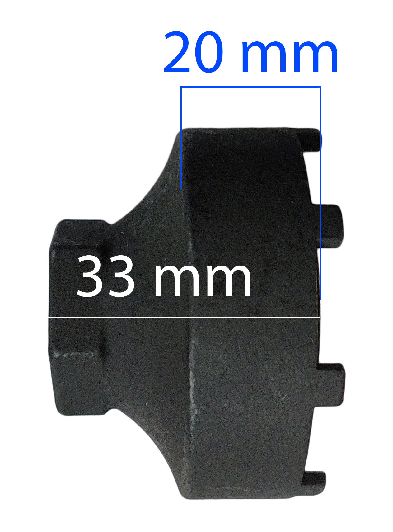 Obsługa klucza na grzechotkę 1/2' lub klucz zewnętrzny 24mm