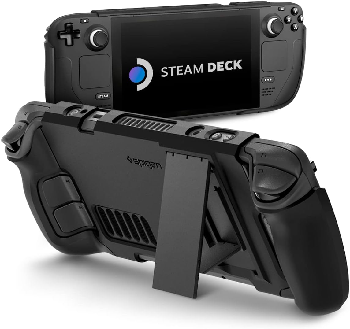 Spigen Thin Fit z podpórką dla Steam Deck – Ochrona i komfort w jednym