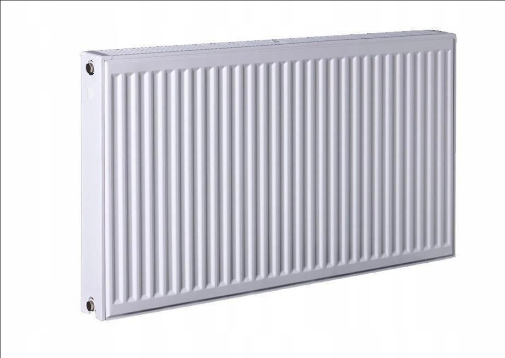 Stylowy i trwały grzejnik stalowy w kolorze białym