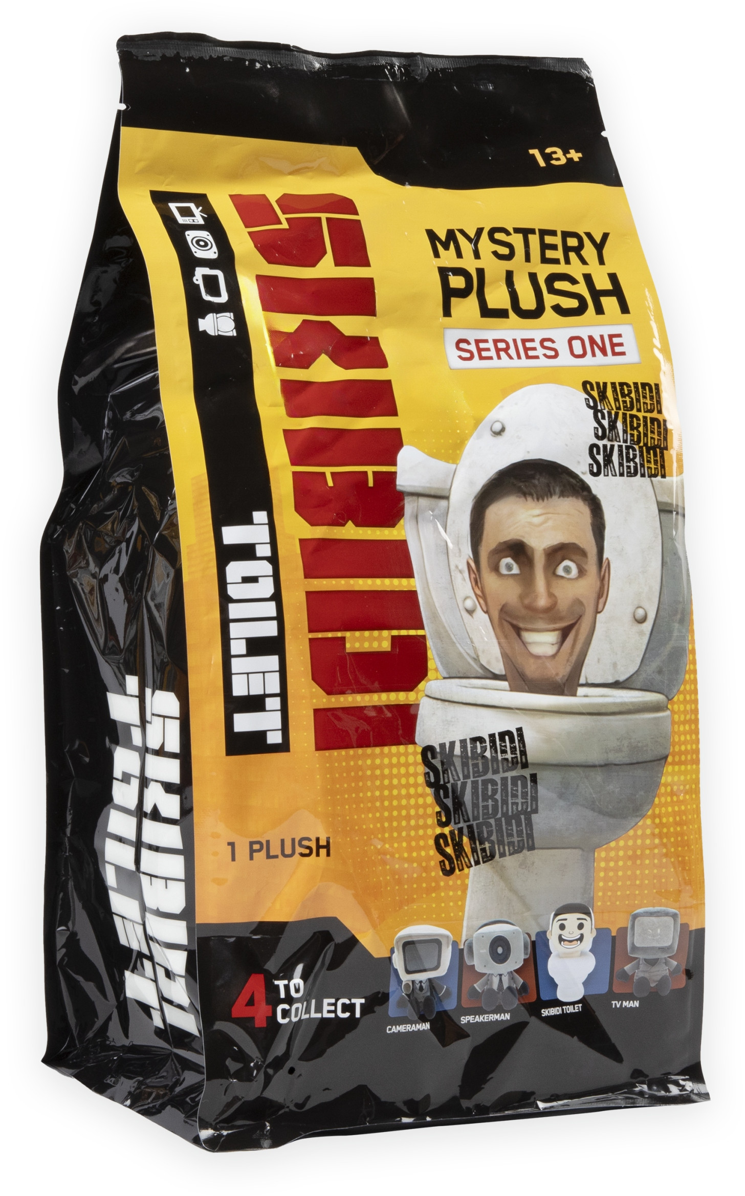 SKIBIDI TOILET Mystery Plush – Tajemnicza pluszowa zabawka dla dzieci