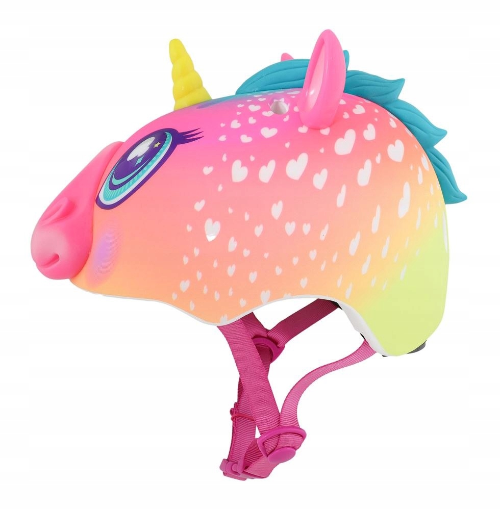 Kask juniorski C-PREME SUPER RAINBOW CORN – Bezpieczny i stylowy wybór dla dzieci