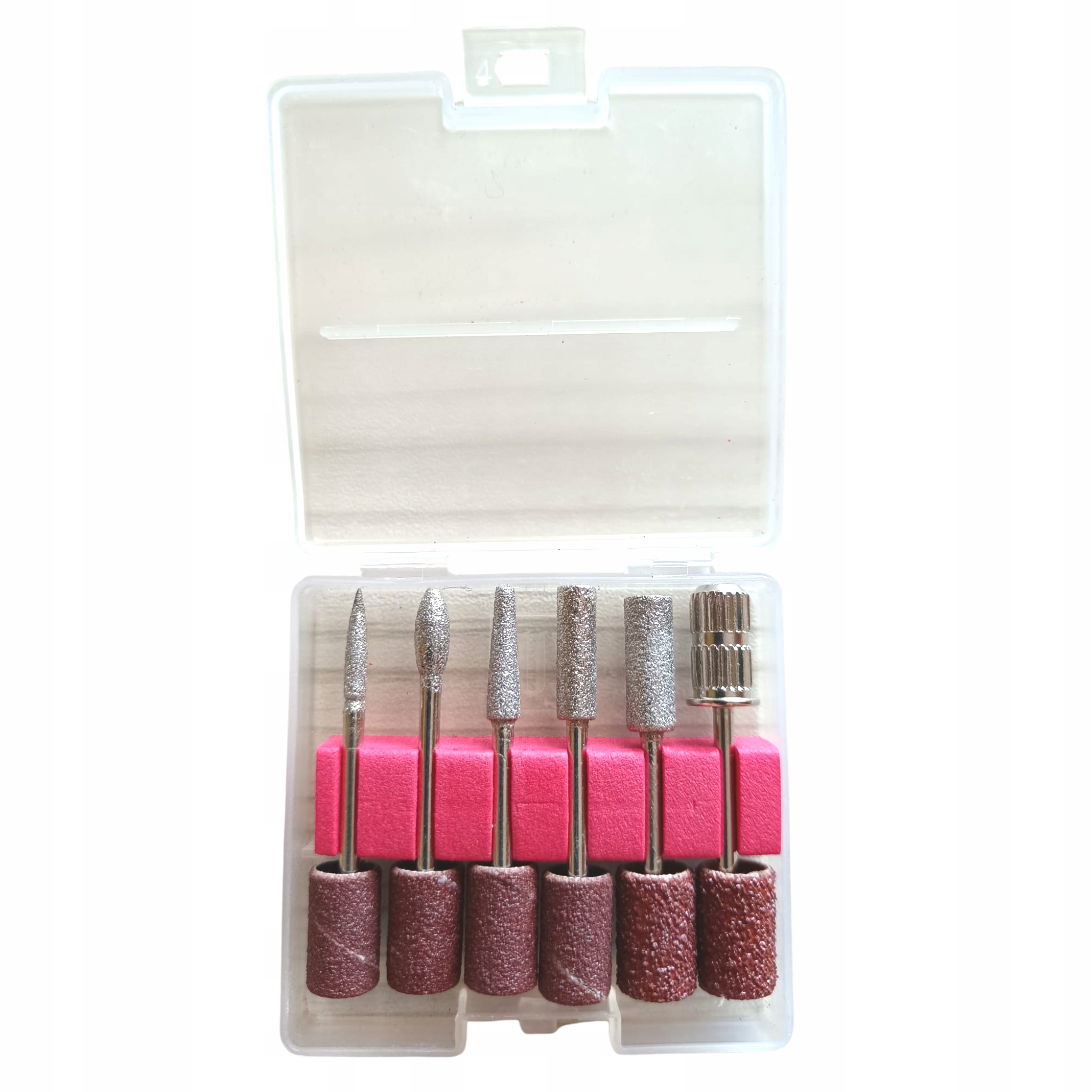 6 Diamentowych Frezów do Paznokci – Idealne do Manicure i Pedicure