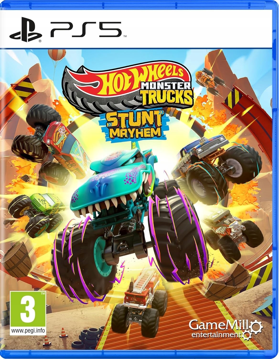 Hot Wheels Monster Trucks: Stunt Mayhem na PS5 – Ekstremalne wyścigi i akrobacje