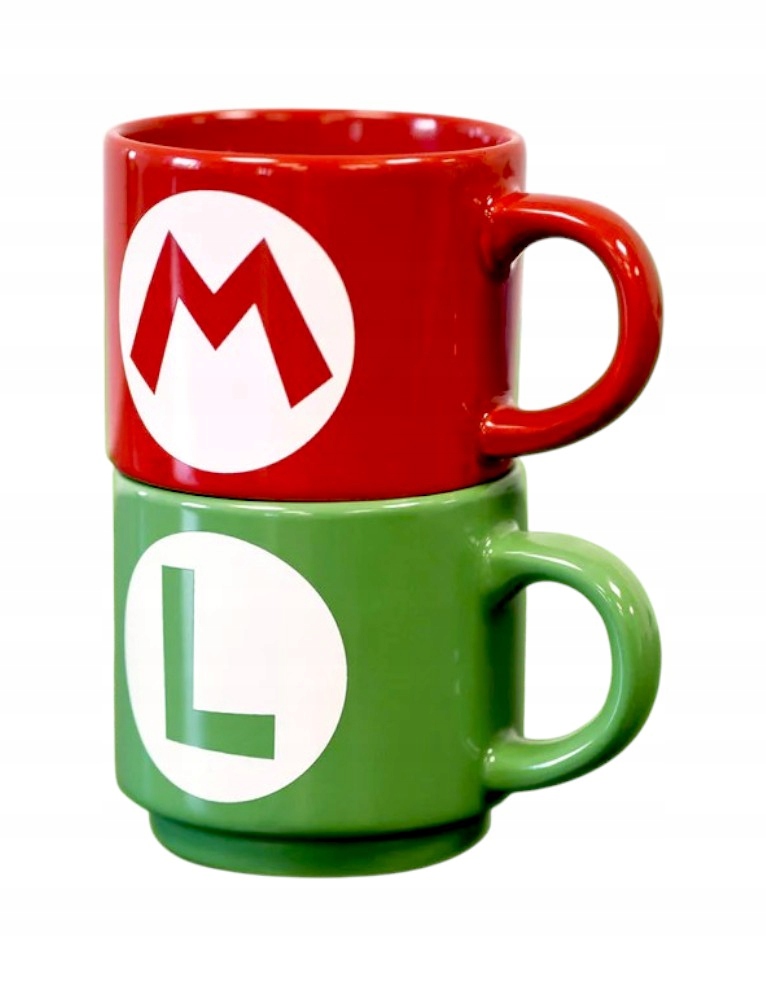 Zestaw Kubków Super Mario i Luigi – Idealny dla fanów gier