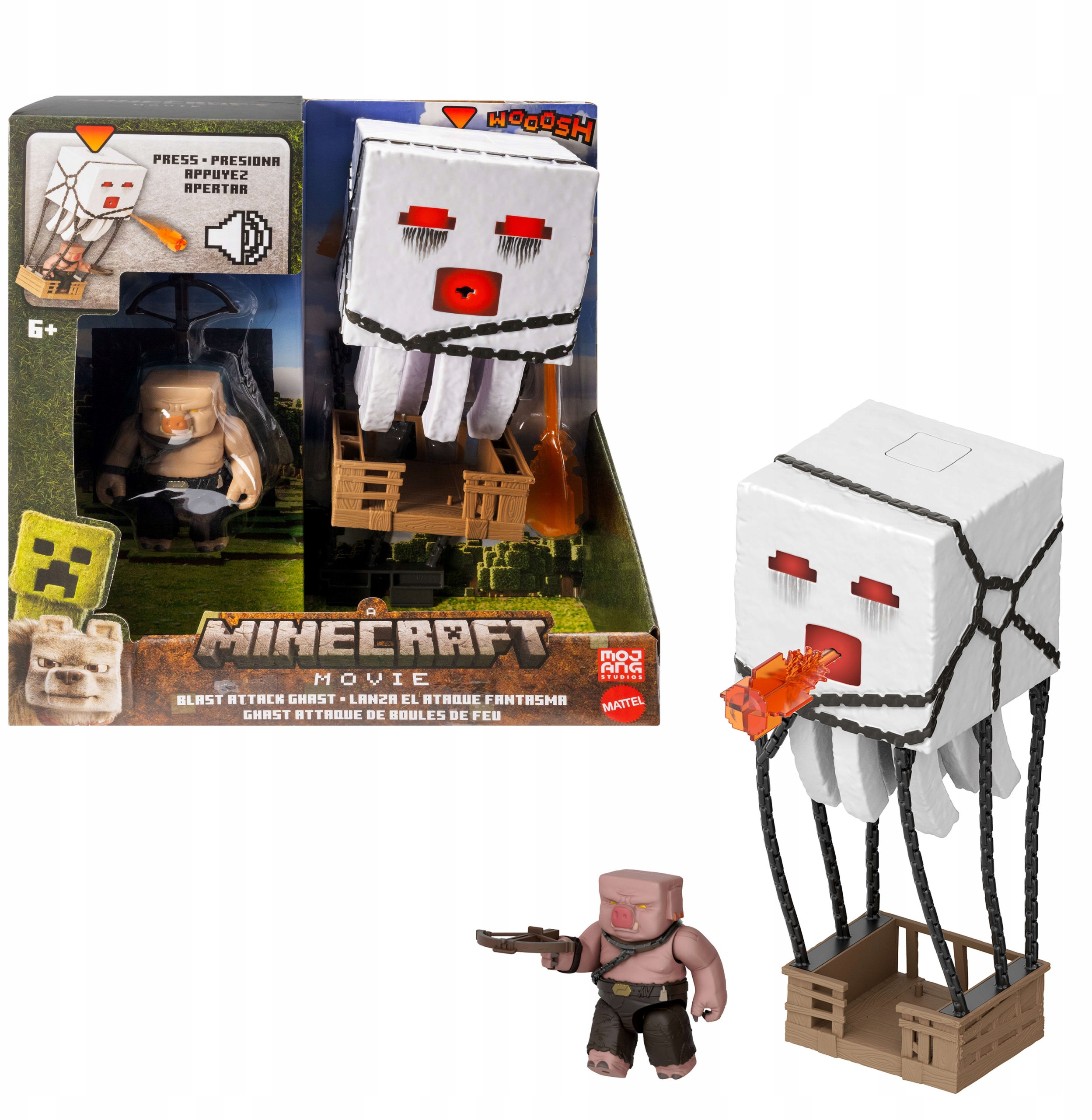 Figurka „Minecraft” z filmu „The big one” – Przygoda w świecie Minecrafta
