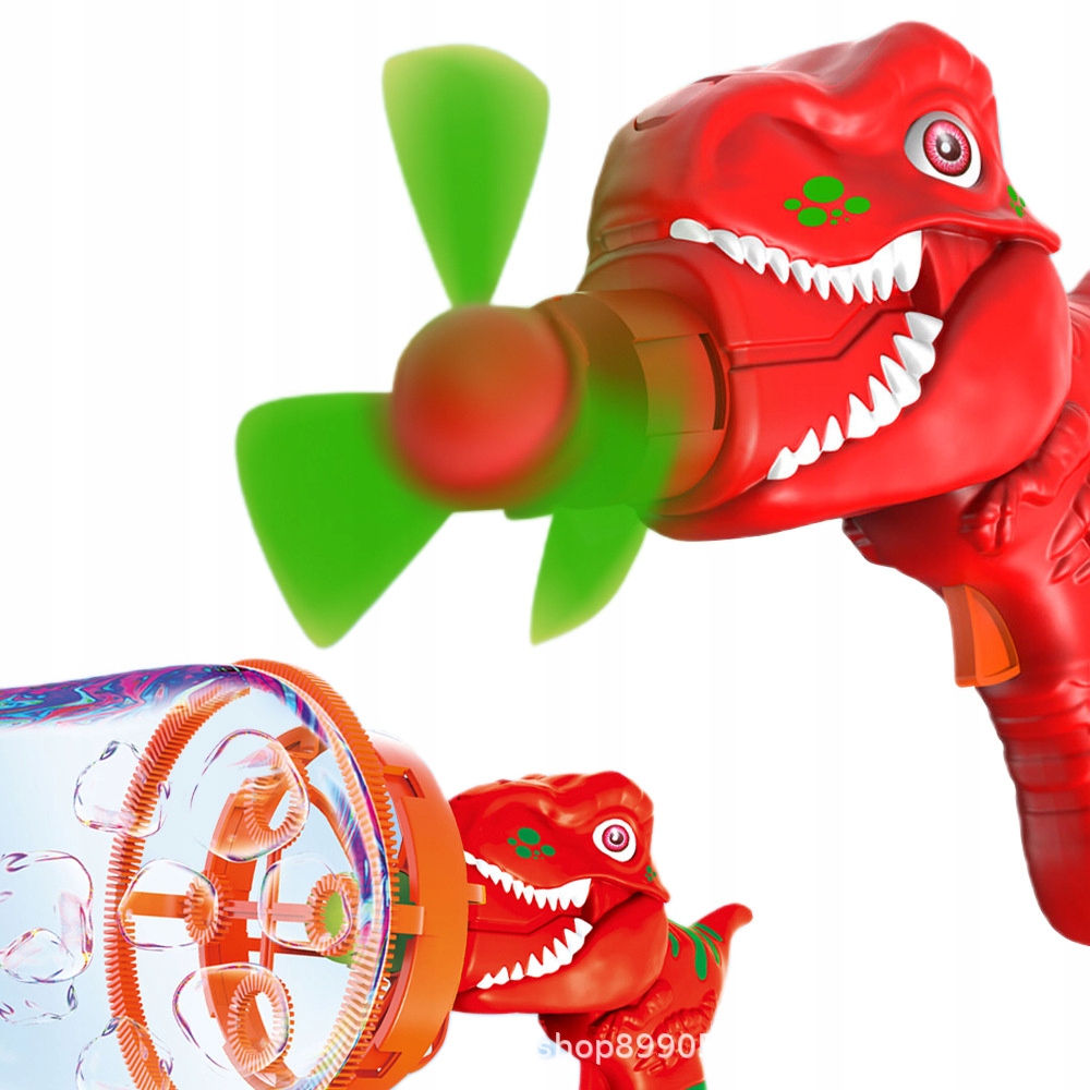 Funkcjonalność 2w1 – Wiatraczek i pistolet na bańki