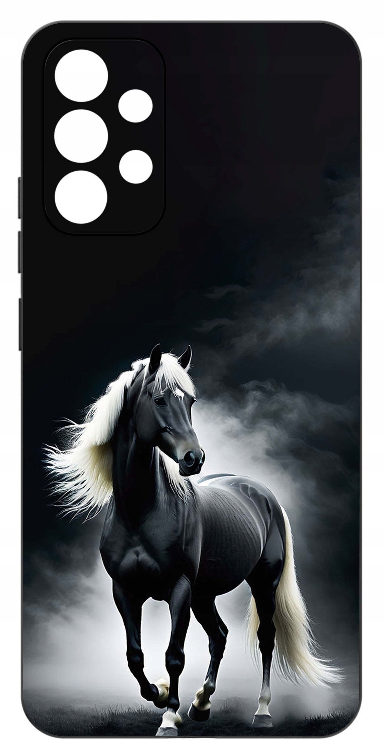 Etui do Samsung Galaxy A33 5G WZORY | Silikonowe Matt Case z Szkłem Hartowanym 9H