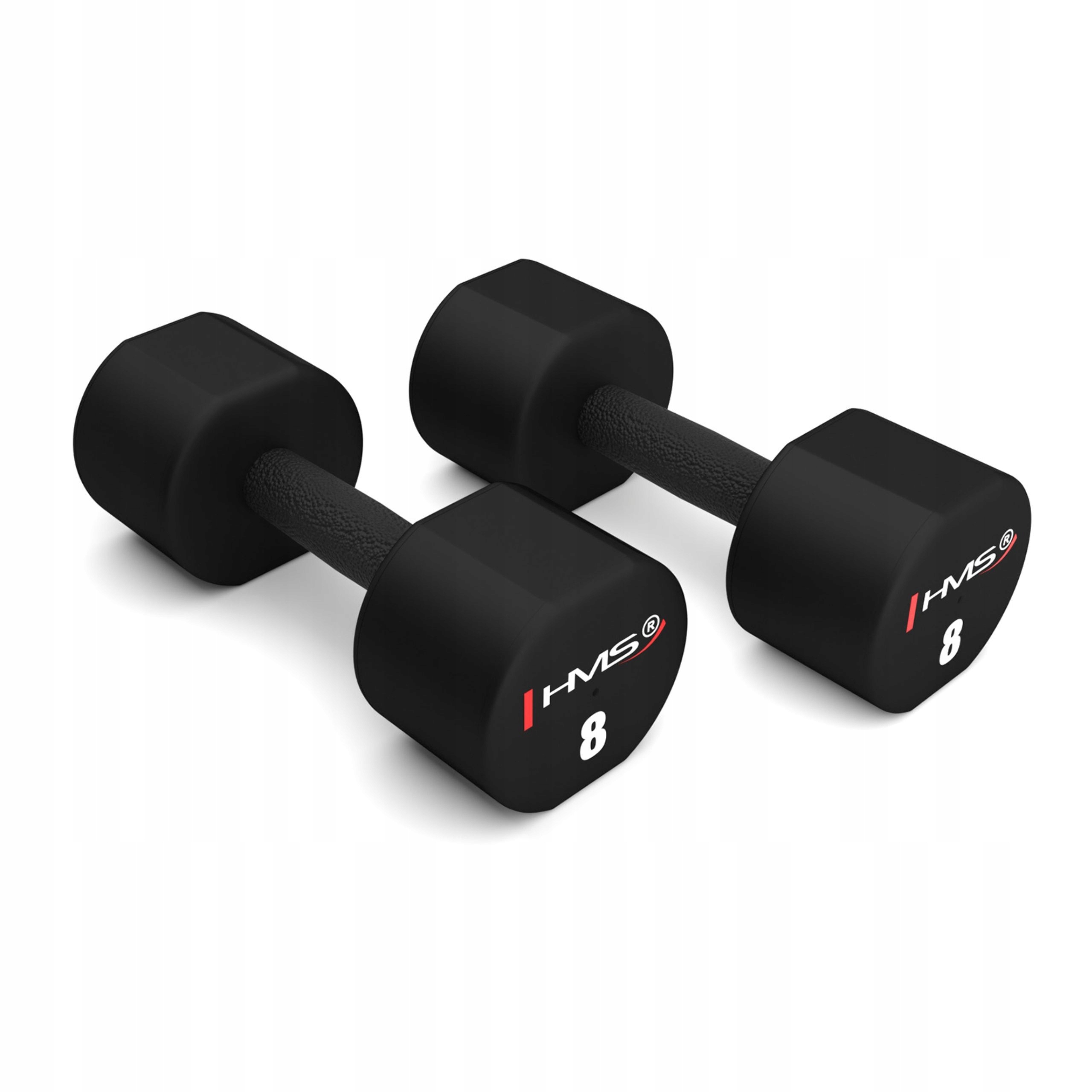 Hantle HPT08 poliuretanowe 2 x 8 kg – Idealne do treningu siłowego