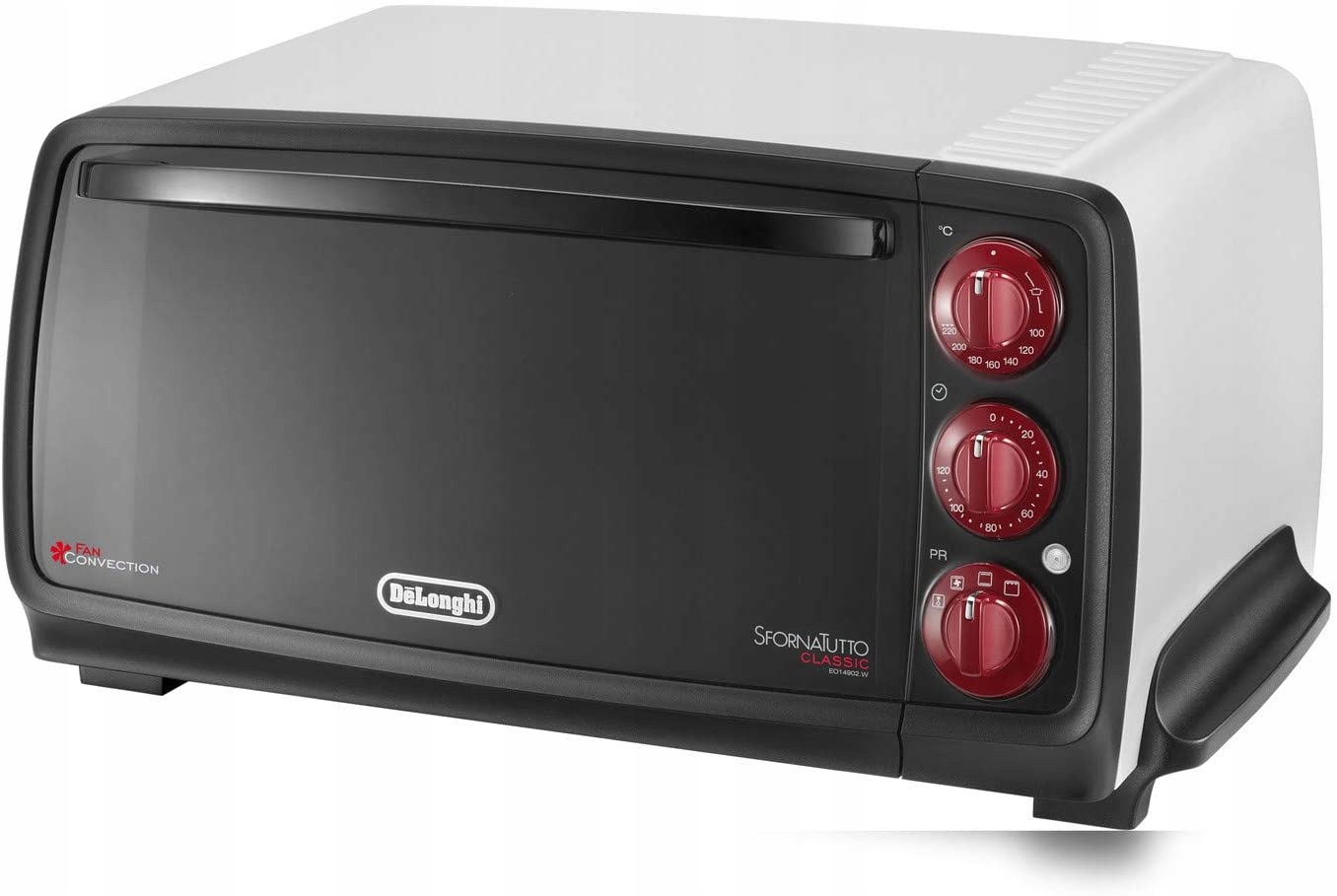 De'Longhi EO14902.W Sfornatutto – Mini piekarnik elektryczny 14L z 5 funkcjami