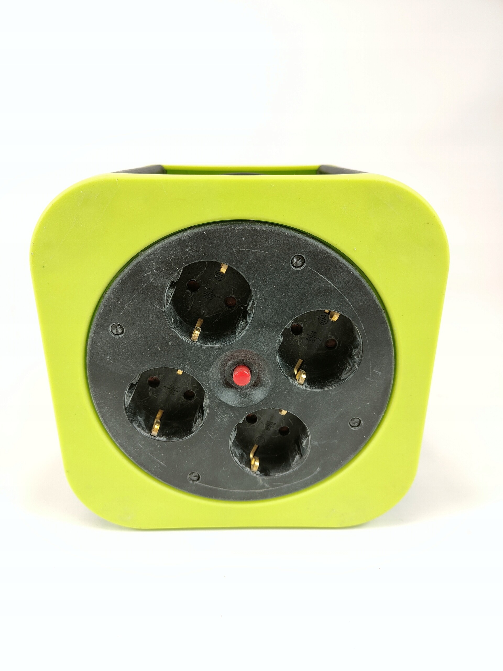 REV REV Cable Box S S-Box zielony 10m – Wydajna listwa zasilająca do wnętrz