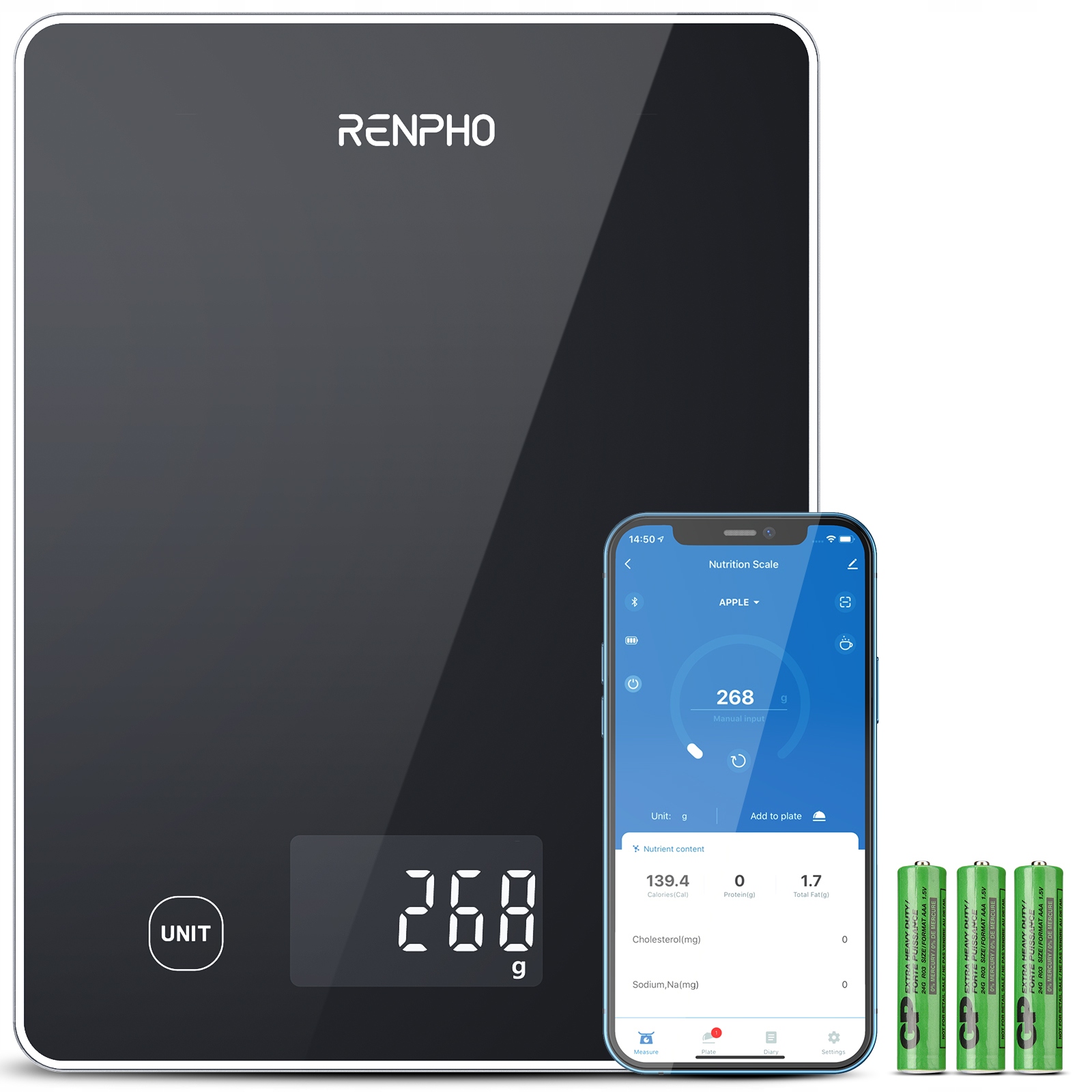 Renpho Scale Calibra 1L – Inteligentna waga kuchenna dla zdrowego stylu życia