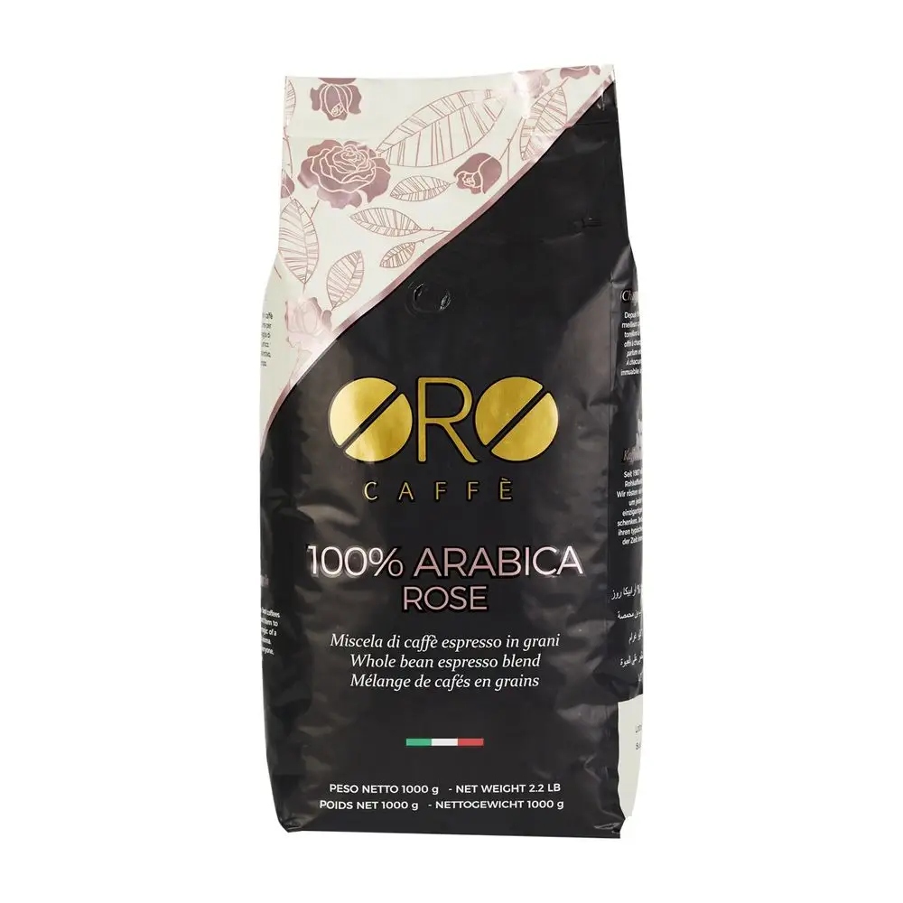Kawa ziarnista 100% Arabica Rose 1kg – Delikatność i aromat w każdej filiżance