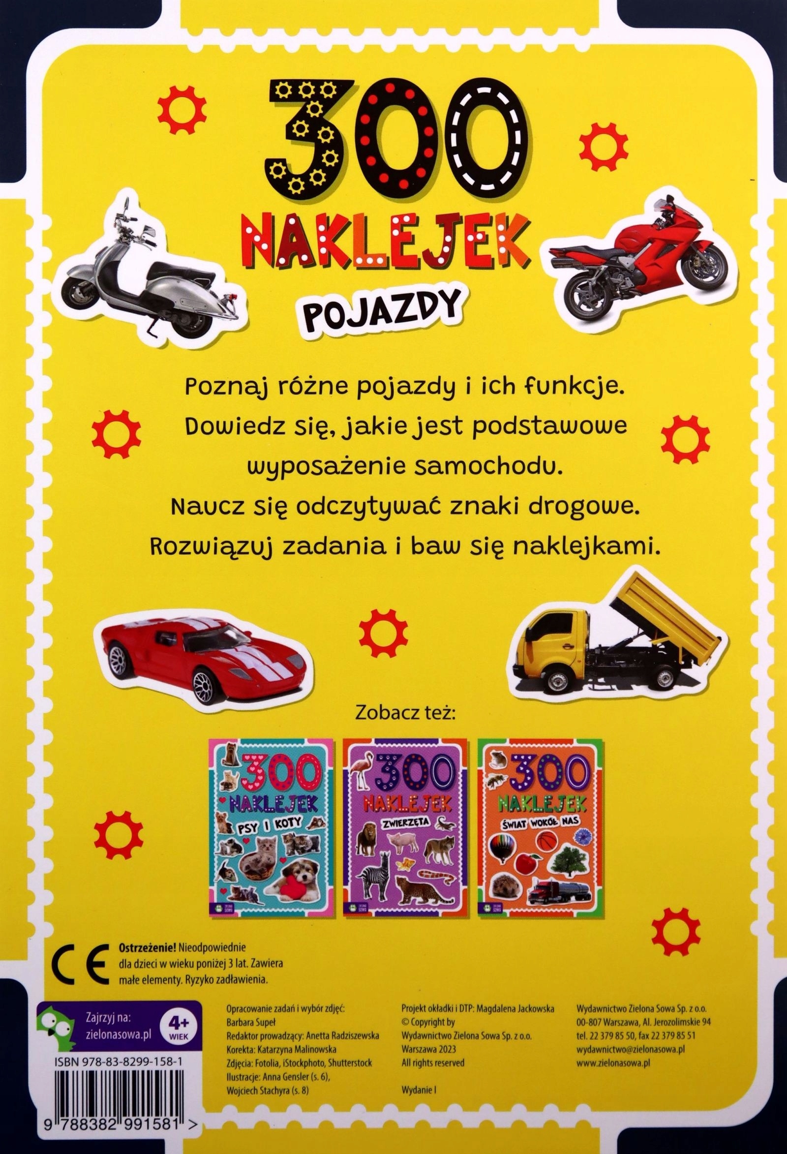 Seria '300 naklejek' – Idealna propozycja na czas wolny