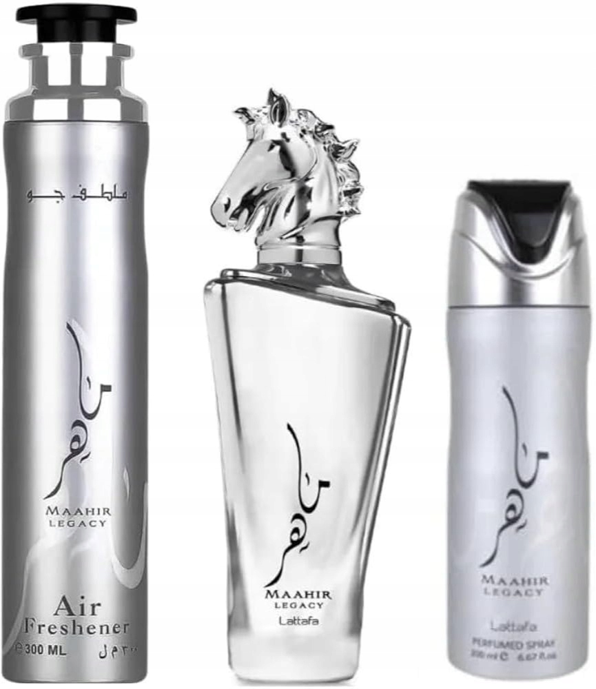 Komplet 3 w 1: Woda perfumowana, perfumowany spray i odświeżacz powietrza