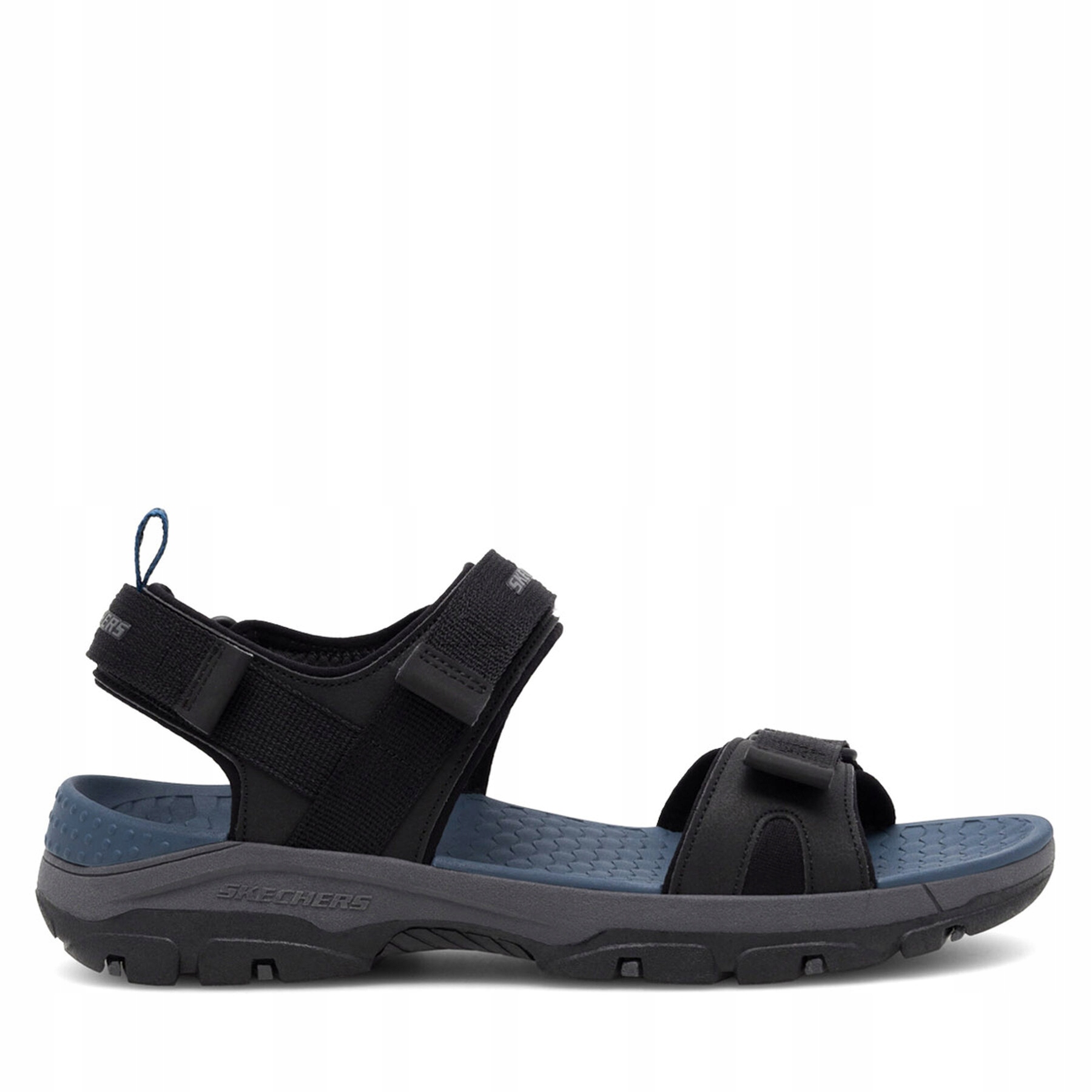 Sandały męskie Skechers Relaxed Fit: Tresmen Ryer 205112-BLK – Komfort na każdym kroku