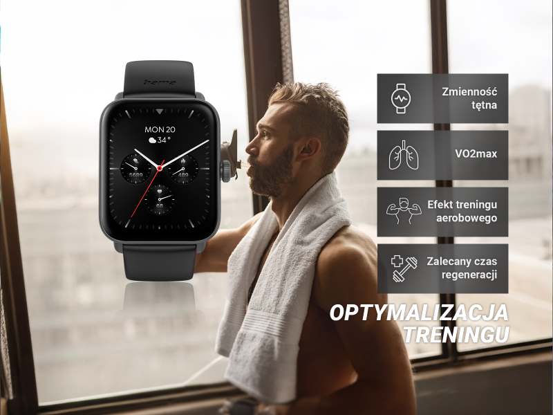 Smartwatch Hama 6010 z wbudowanym modułem GPS