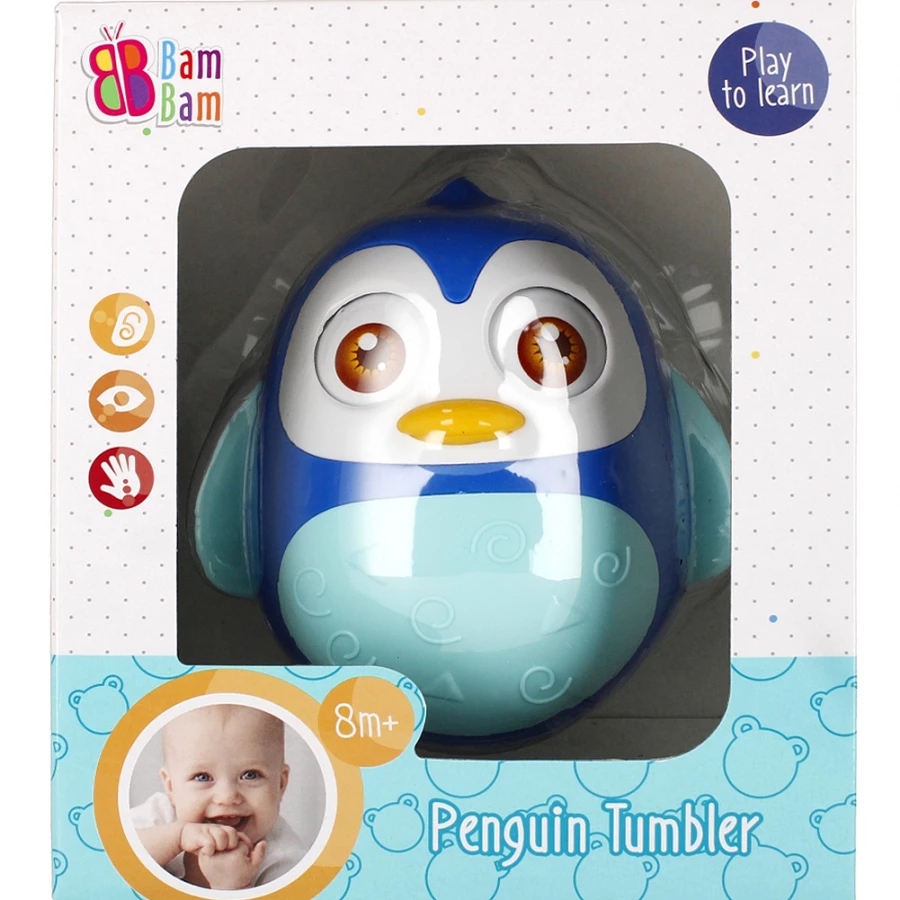 Wańka Wstańka Pingwinek BAM BAM – Interaktywna zabawka dla malucha