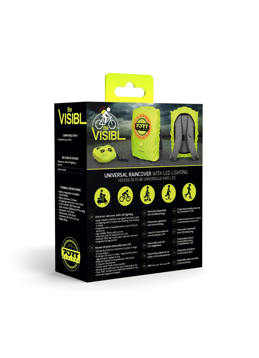 Wbudowany akumulator z możliwością ładowania przez USB