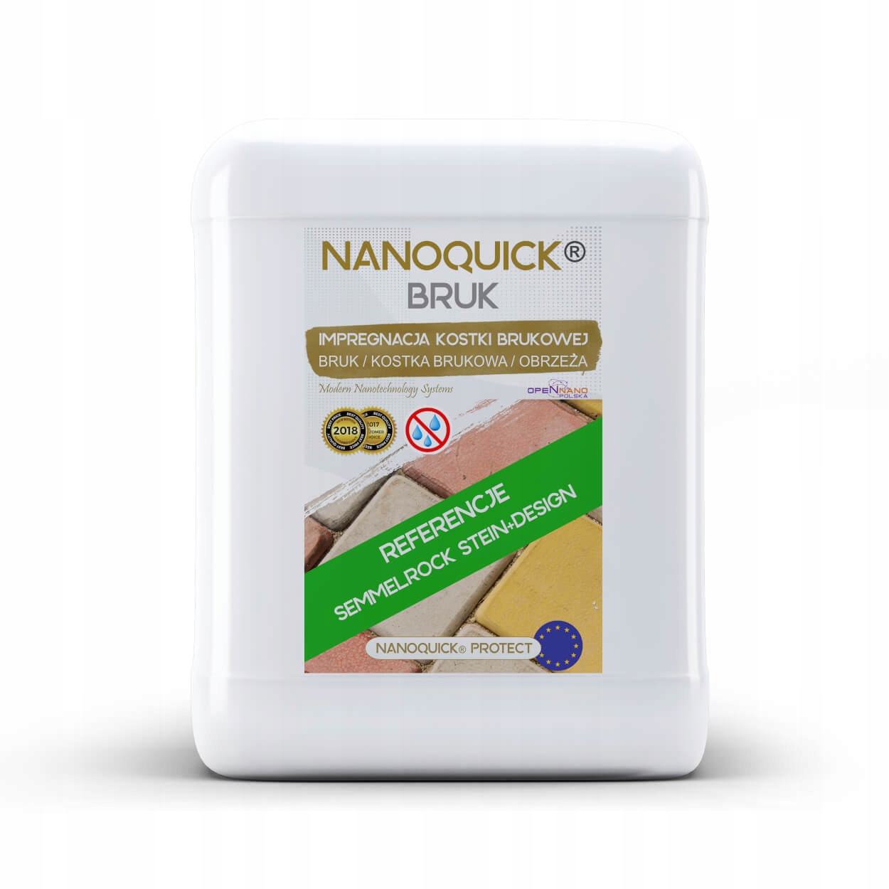Impregnat Kostki Brukowej Galanterii Semmelrock NANOQUICK Bruk – Ochrona i pielęgnacja Twojej kostki