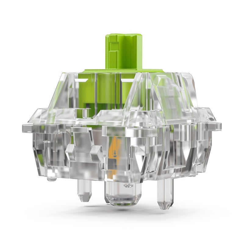 Płynne naciśnięcie klawisza – Fabrycznie nasmarowane dla komfortu