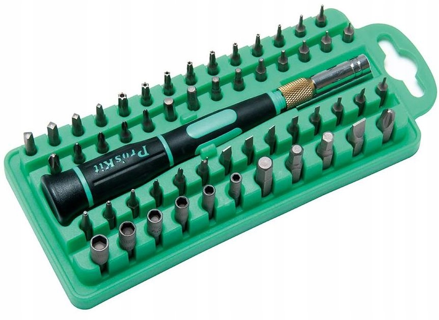 Zestaw bitów SD-9828 Pro'sKit – Niezbędne narzędzie do naprawy elektroniki